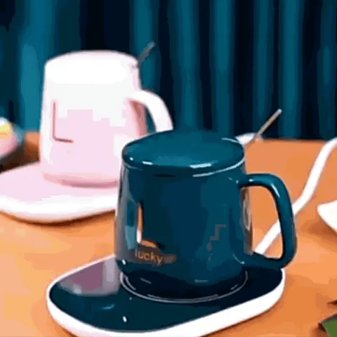 Taza con calentador