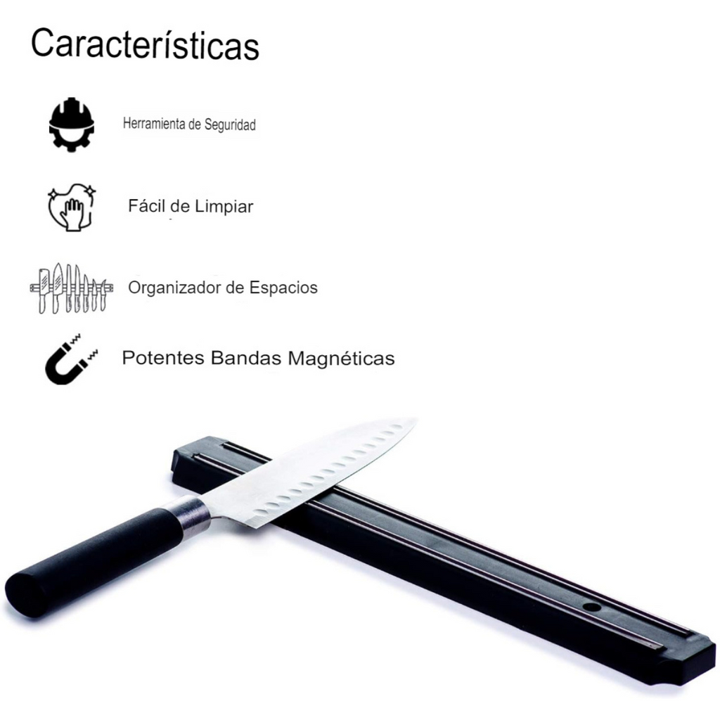 Soporte Magnético para Cuchillos 33 cm