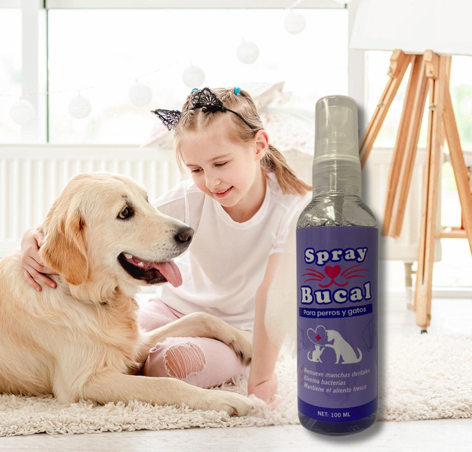 Oral Pet Spray Bucal Limpiador Mascotas
